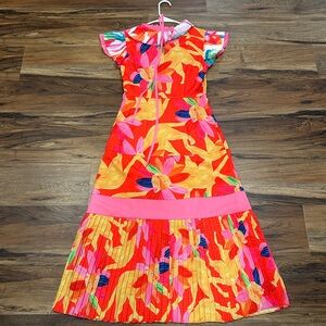 Victoria Dunn Maxi Floral Lion Dress